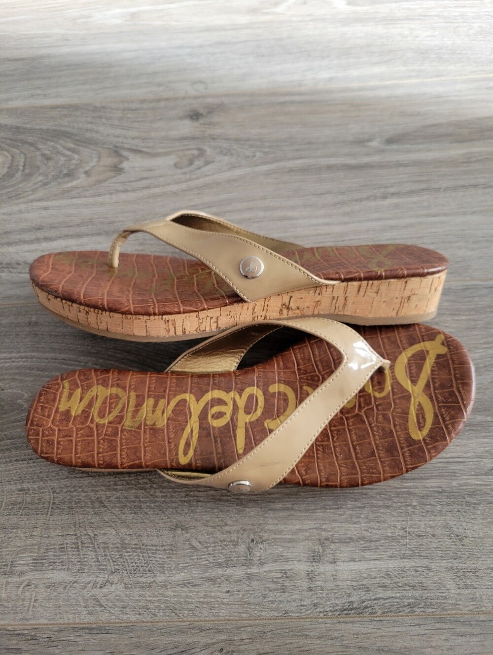 Sam Edelman Thong Sandals Size 7.5 - Picture 3 of 4